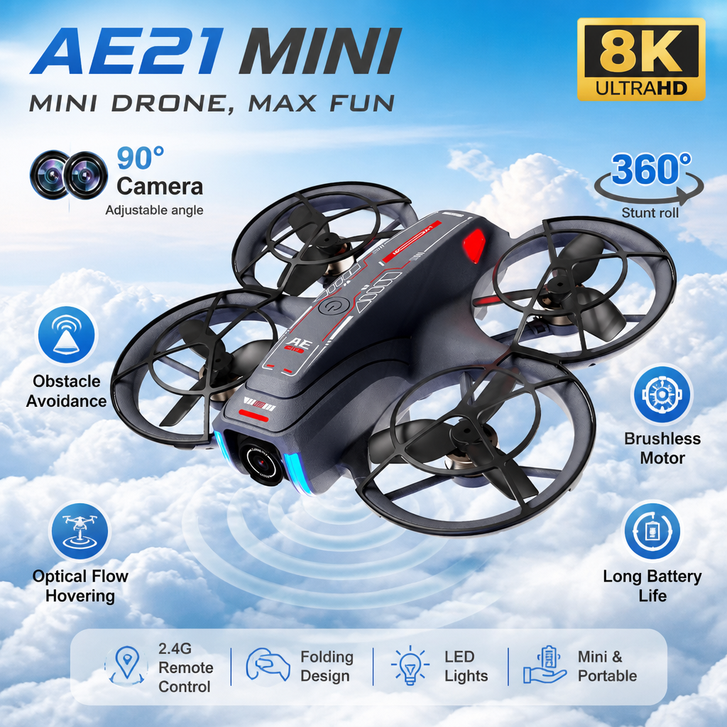 Drone Power Bank - Introduction Drone GPS 8K Professional HD