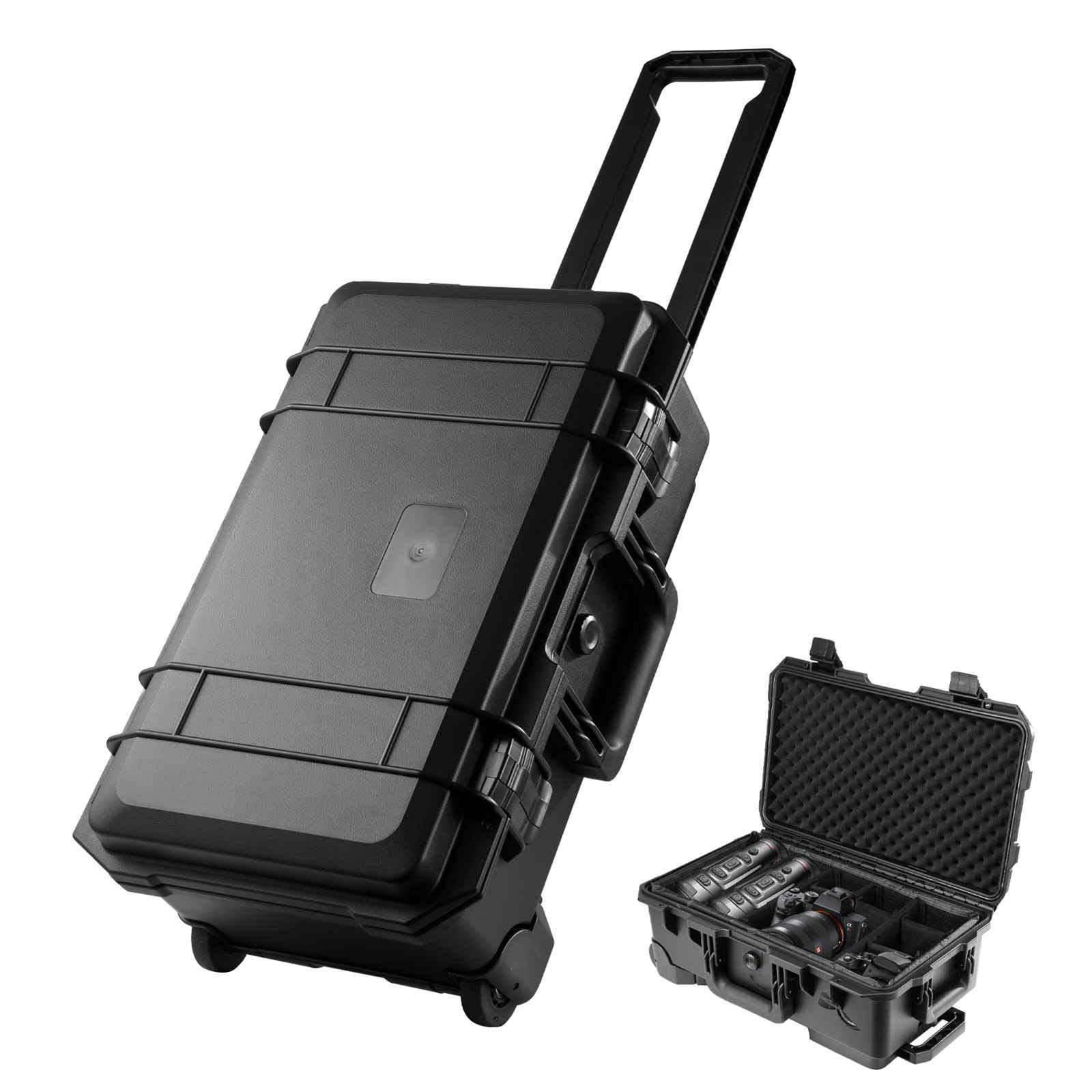 Rolling Camera Case, Portable  - Drone Hard Shell Case review and price