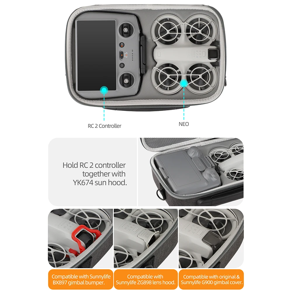 For DJI NEO RC 2 Remote Contro - Drone Controller Hood review and price