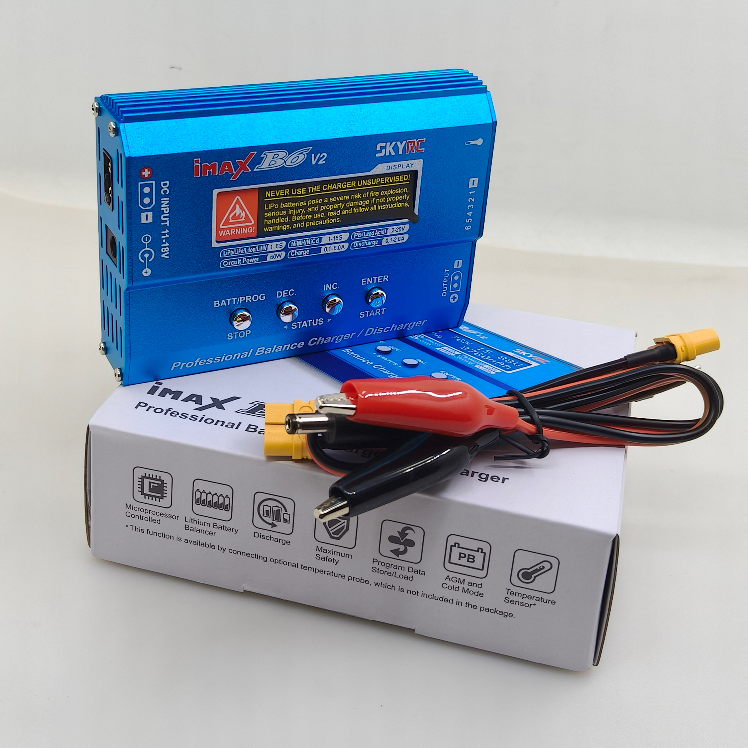 IMAX B6 / B6AC 80W T/XT60plug  - Drone Battery Charger review and price
