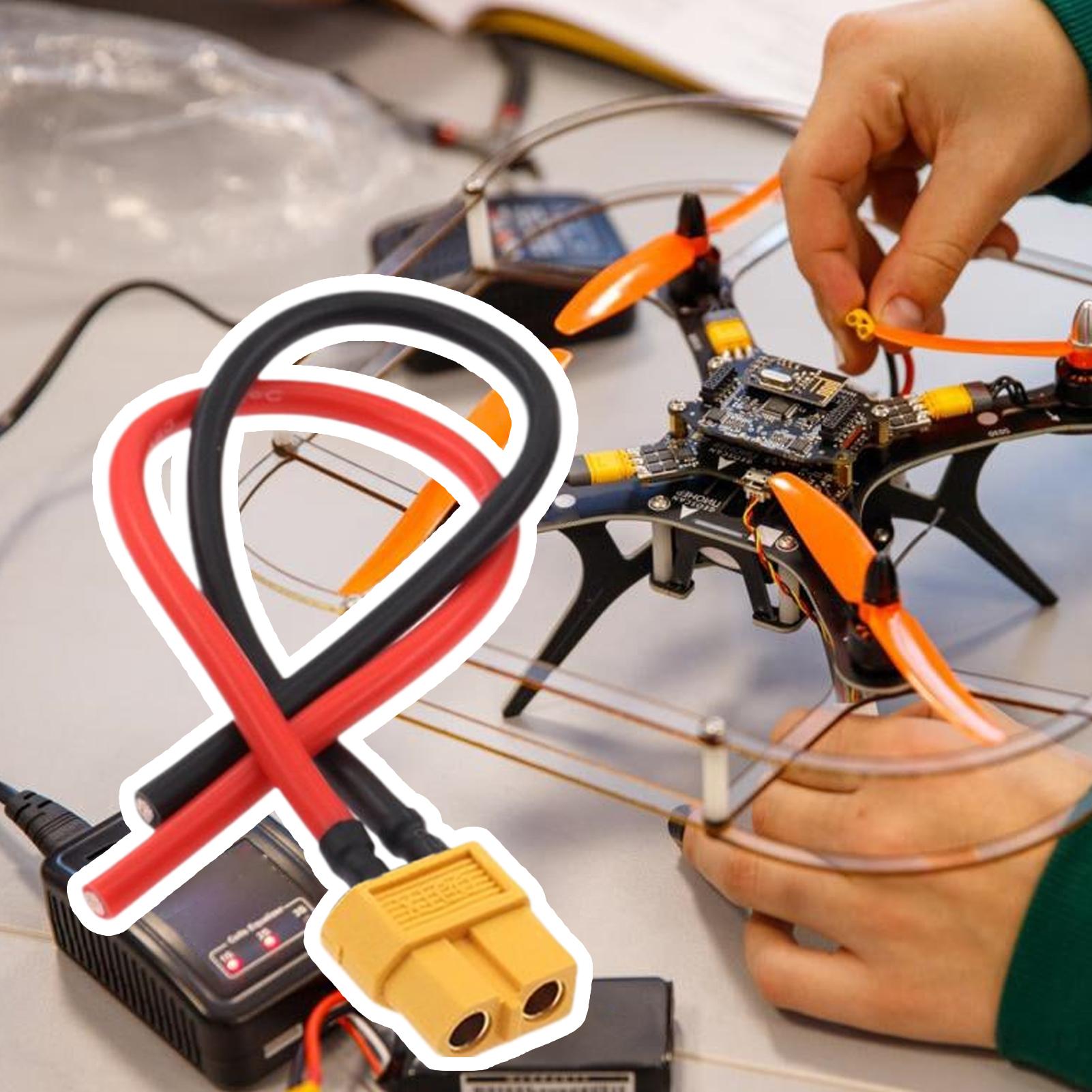 XT60 Male/Female Extension Cab - Drone Battery Adapter review and price
