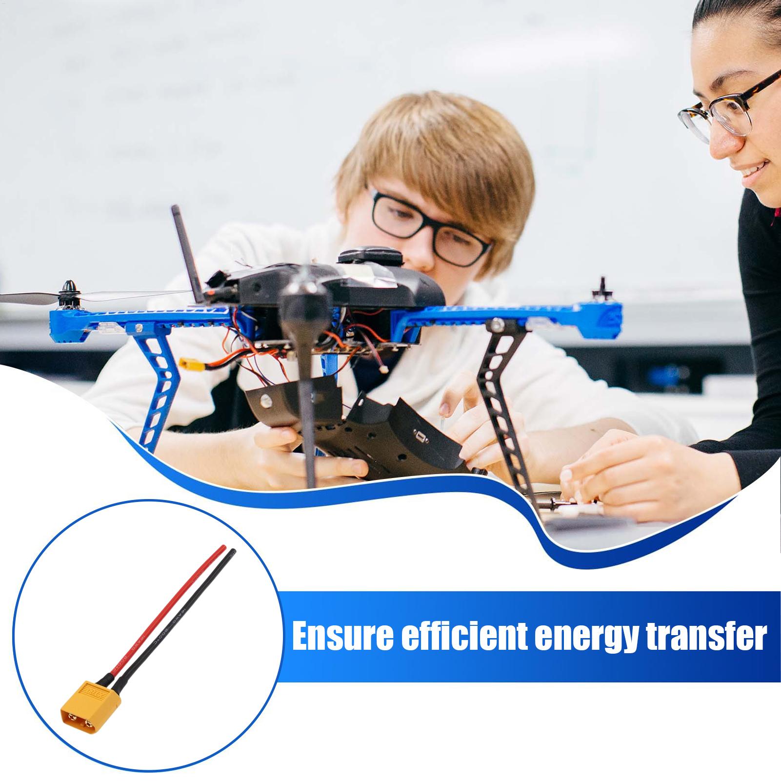 XT60 Male/Female Extension Cab - Drone Battery Adapter review and price