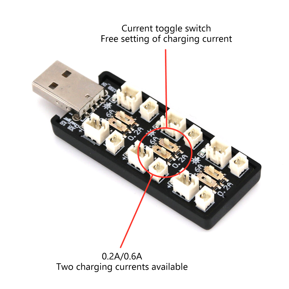 6-Channel 1S LiPo Battery Char - Drone Battery Adapter review and price