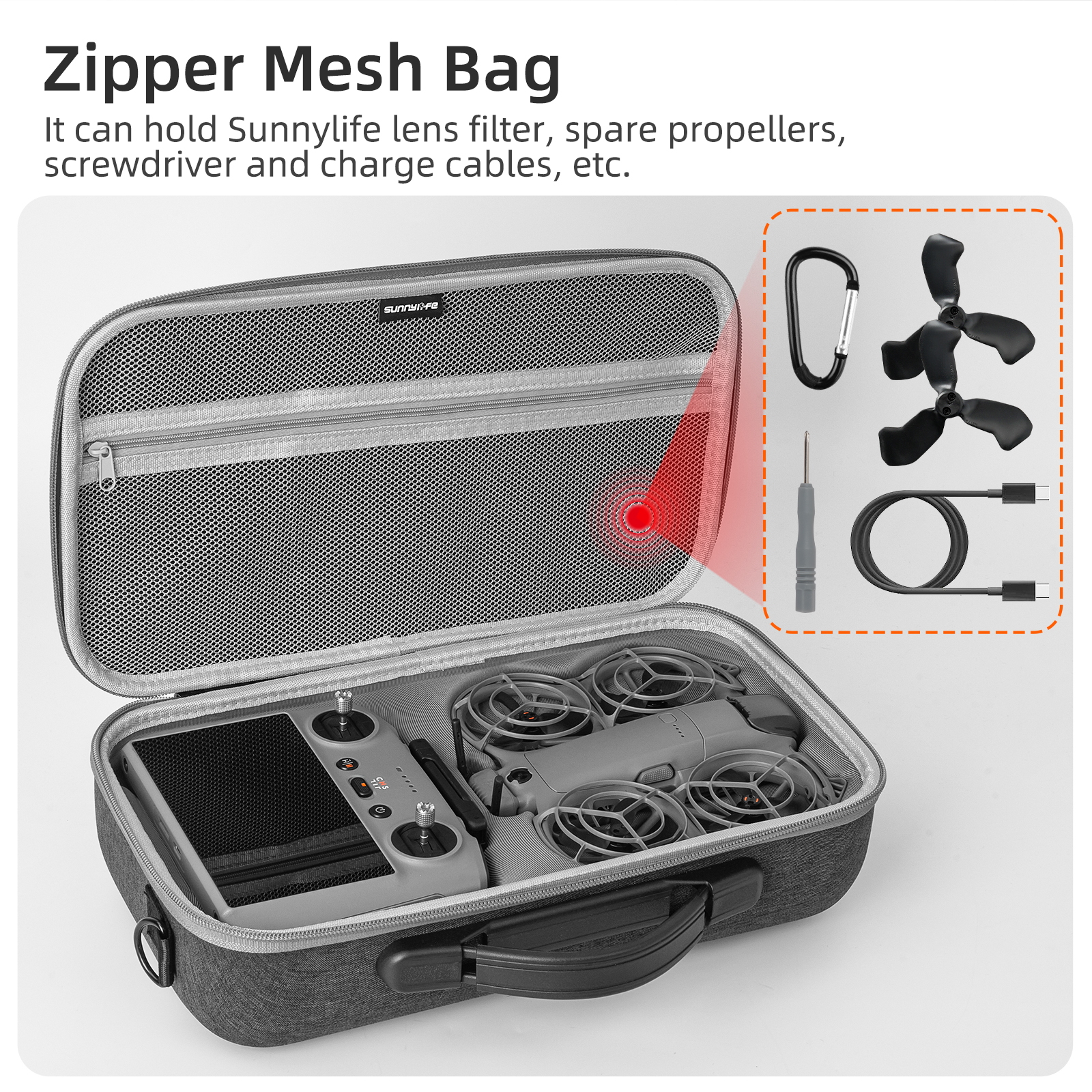 Portable Carrying Case For DJI - Drone Controller Hood review and price