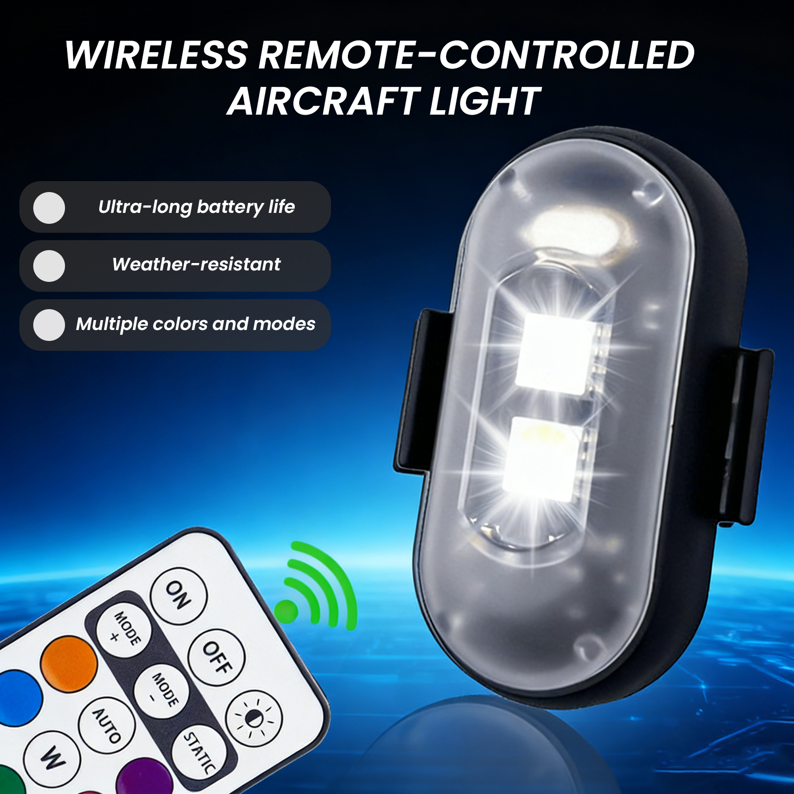 2/4/6PCS Wireless LED Strobe L - Drone Power Bank review and price