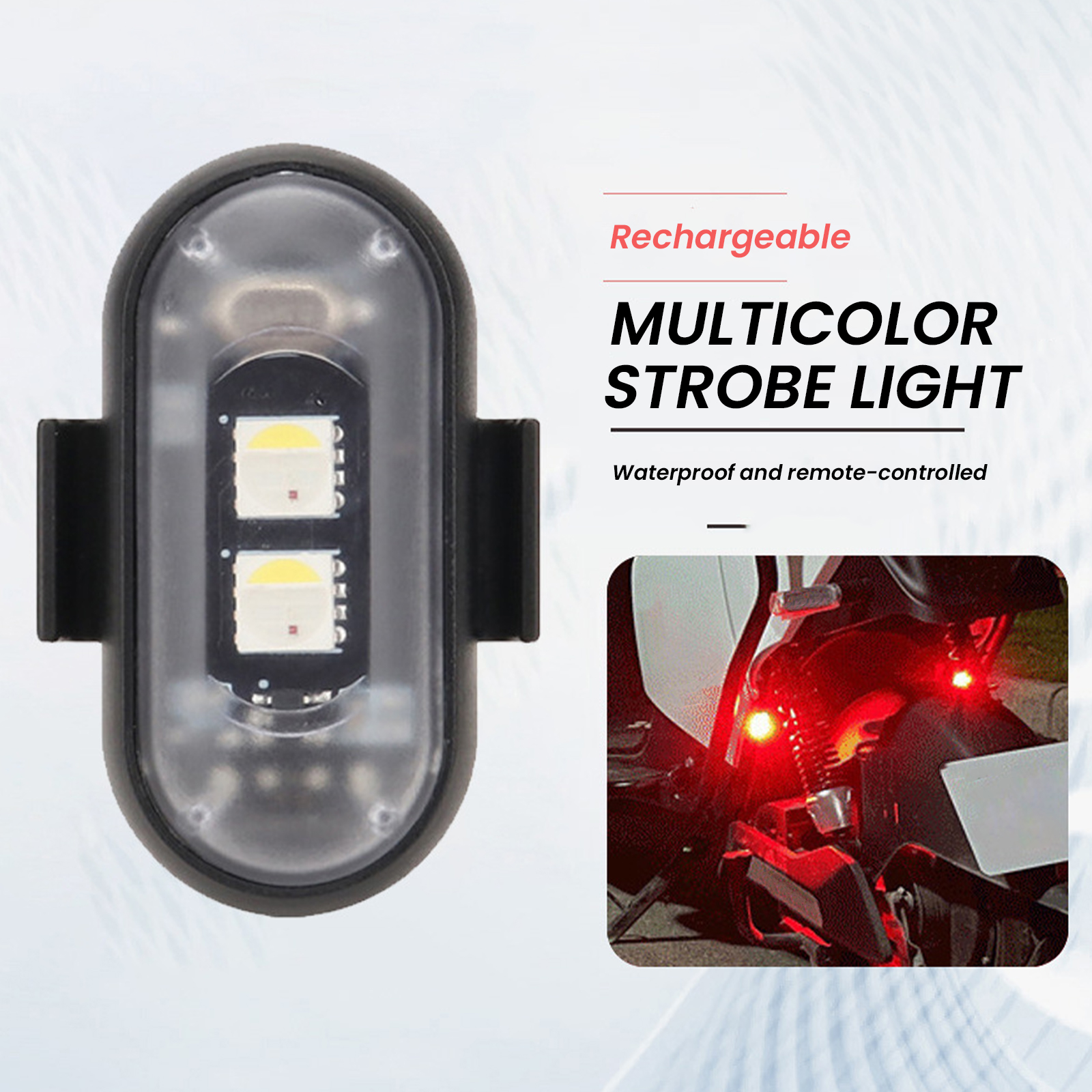 2/4/6PCS Wireless LED Strobe L - Drone Power Bank review and price