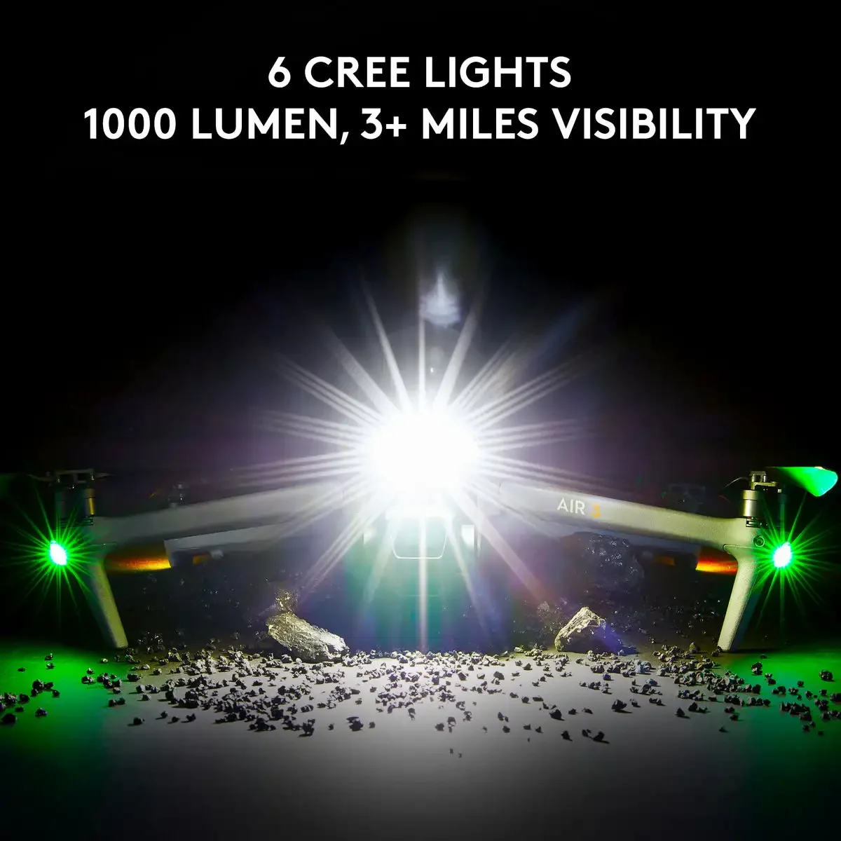 VIFLY Strobe Platinum - 6 Cree - Drone Strobe Light review and price