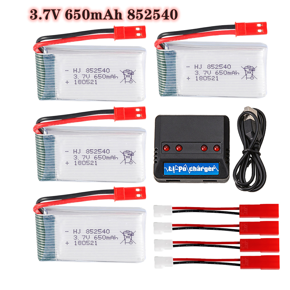 3.7v 650mAh 852540 Lipo Batter - Drone Battery Charger review and price