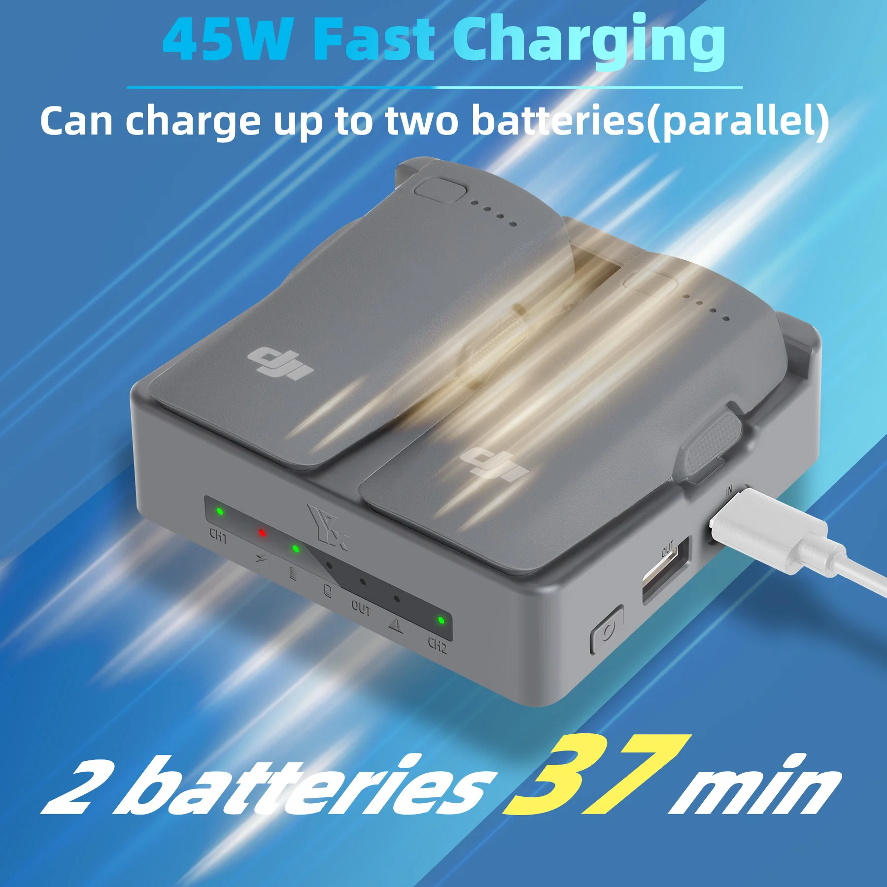 NEO 2 Fast Charging Hub Batter - Drone Charging Hub review and price