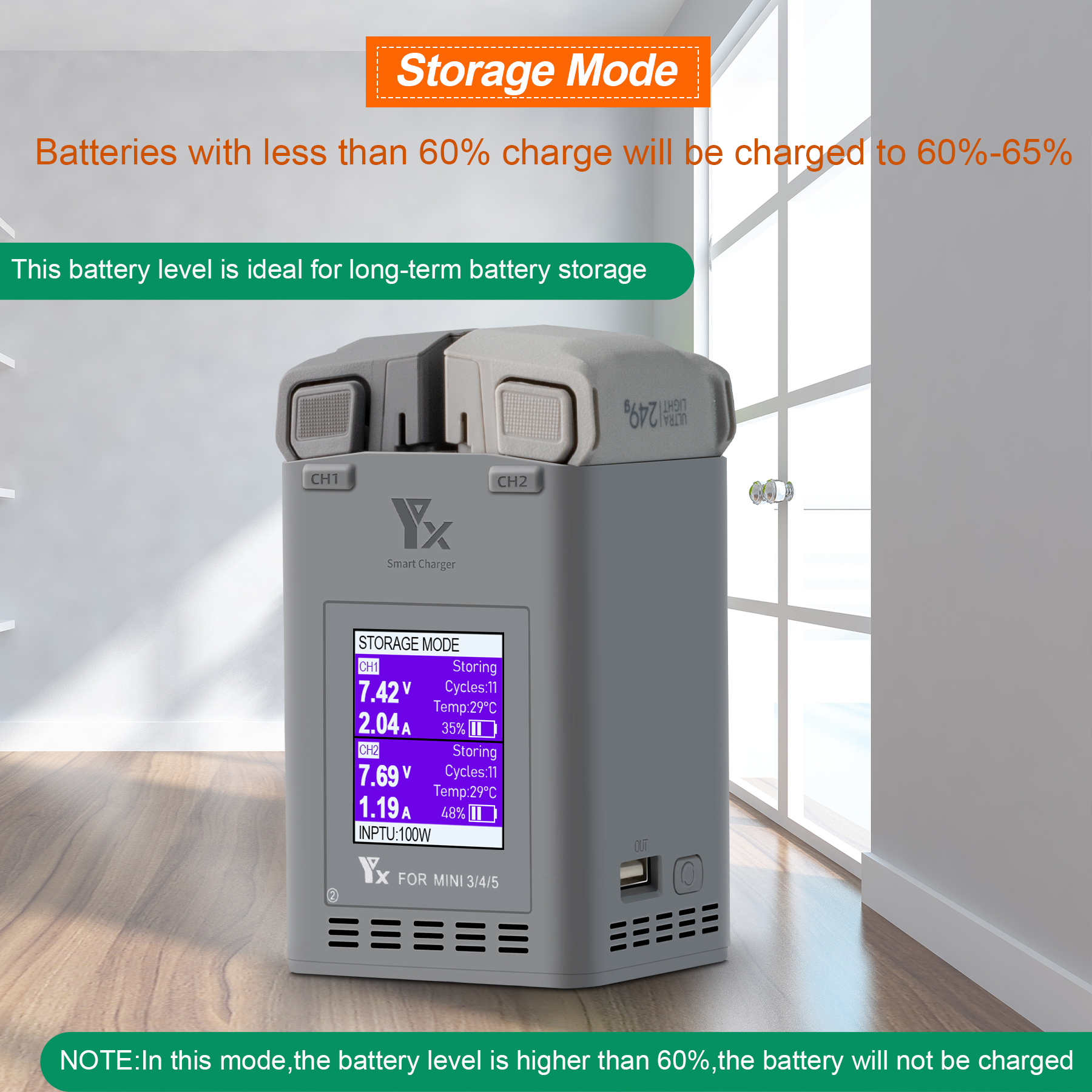 100W Intelligent Battery Charg - Drone Charging Hub review and price