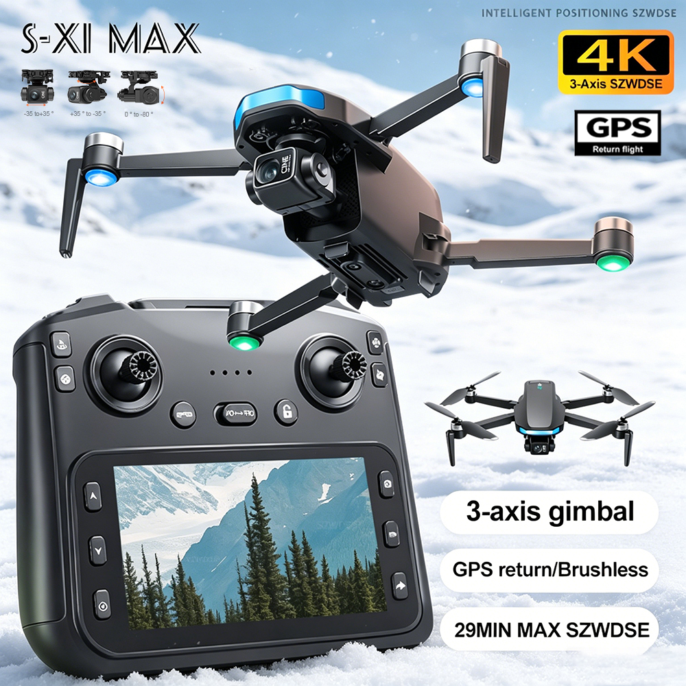 New S-X1 MAX Drone GPS 8K Prof - Drone Power Bank review and price