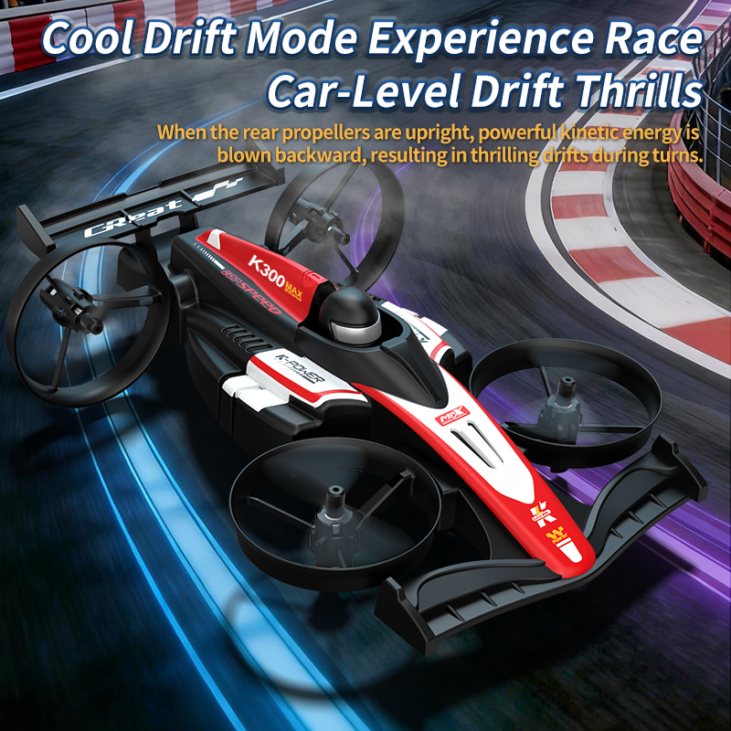 Mini RC Flying Car Transformab - Drone Beacon Light review and price