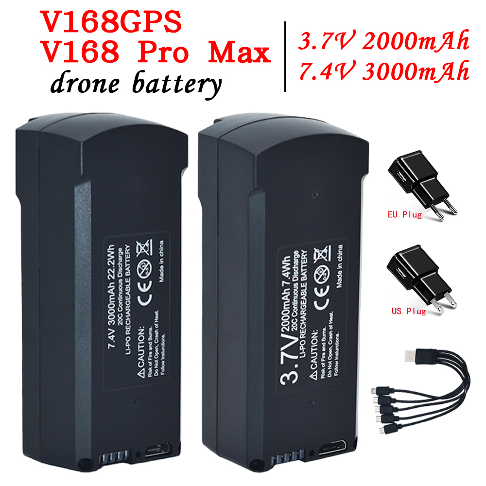 GPS V198 7.4V 3000mAh Battery  - Drone Power Bank review and price